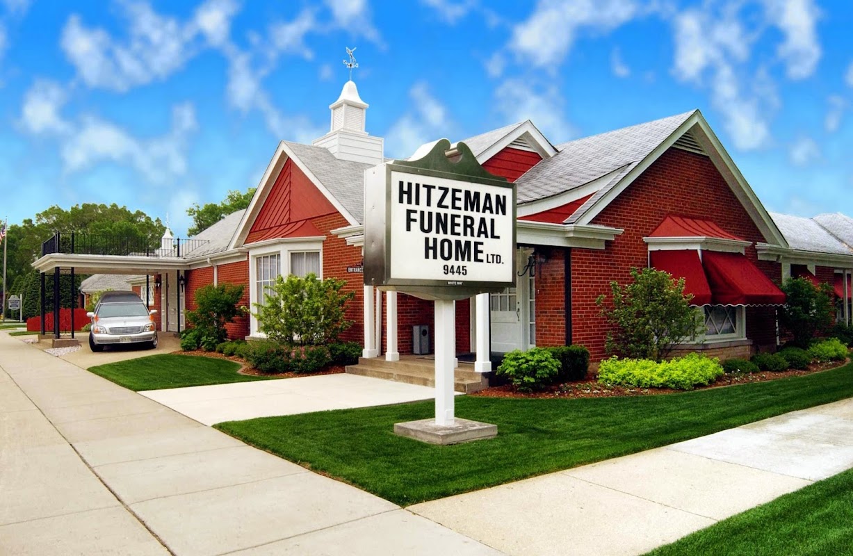 Hitzeman Funeral Home building in Brookfield, Illinois