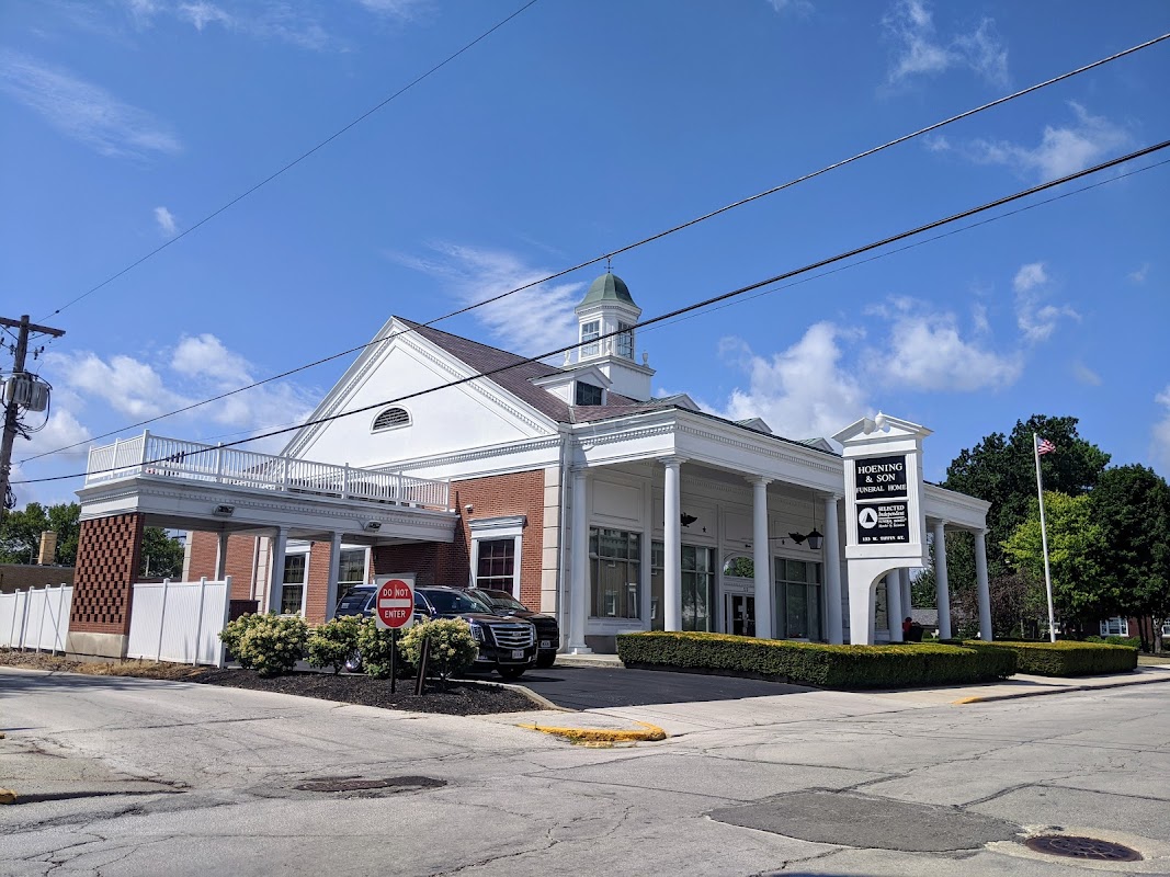 Hoening Funeral Home building in Fostoria, Ohio