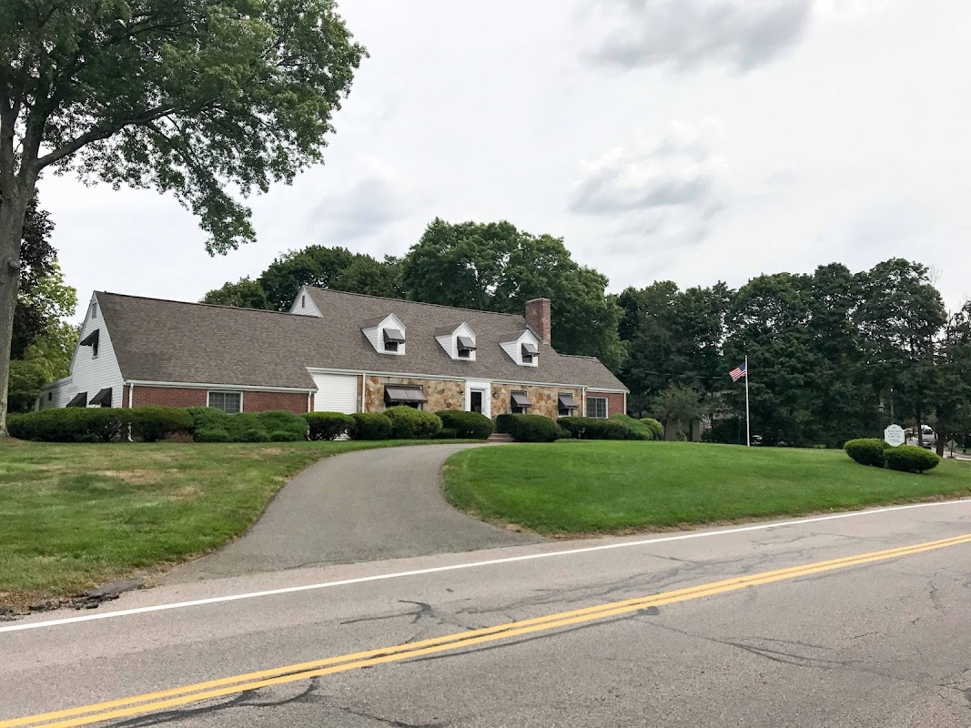 Holden-Dunn-Lawler Funeral Home building in Westwood, Massachusetts