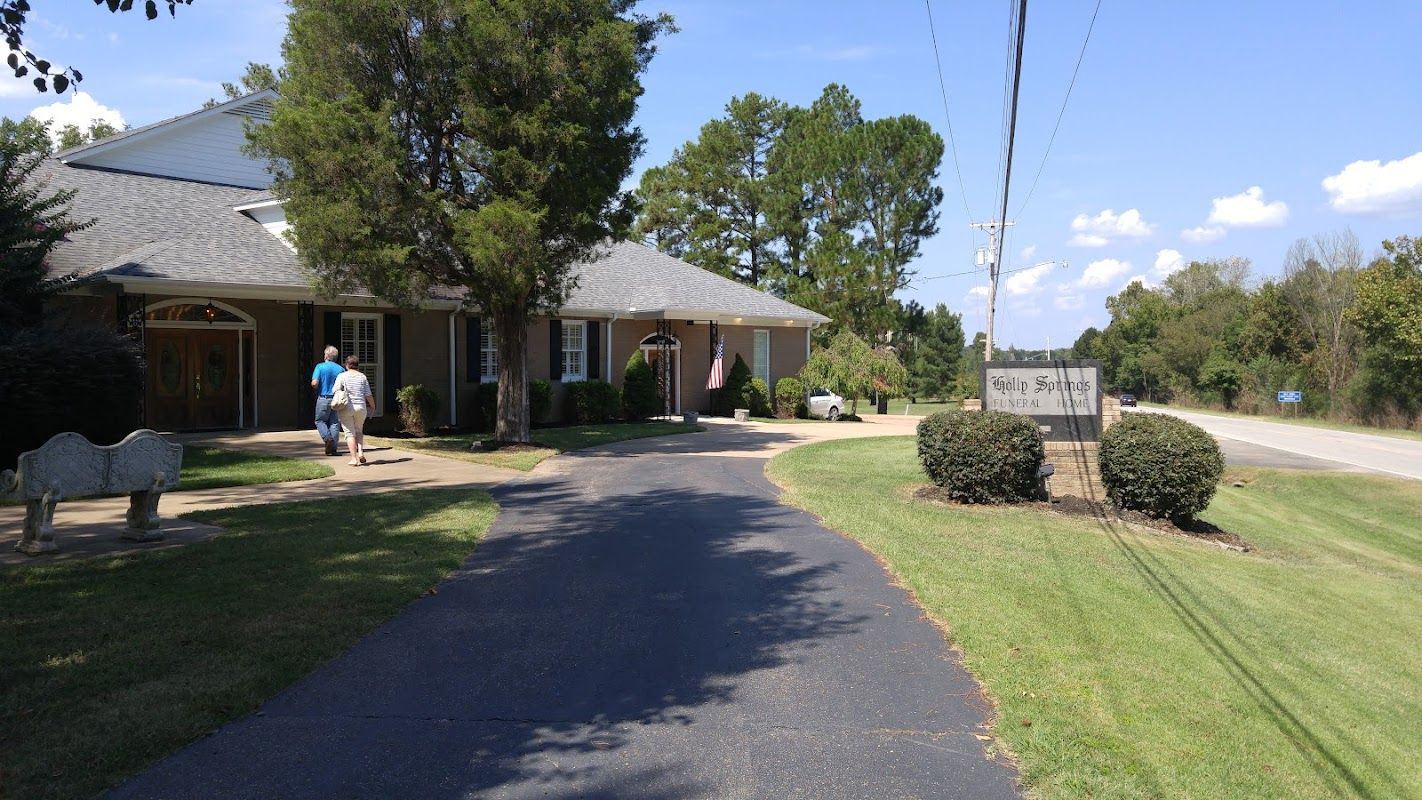 Holly Springs Funeral Home building in Holly Springs, Mississippi