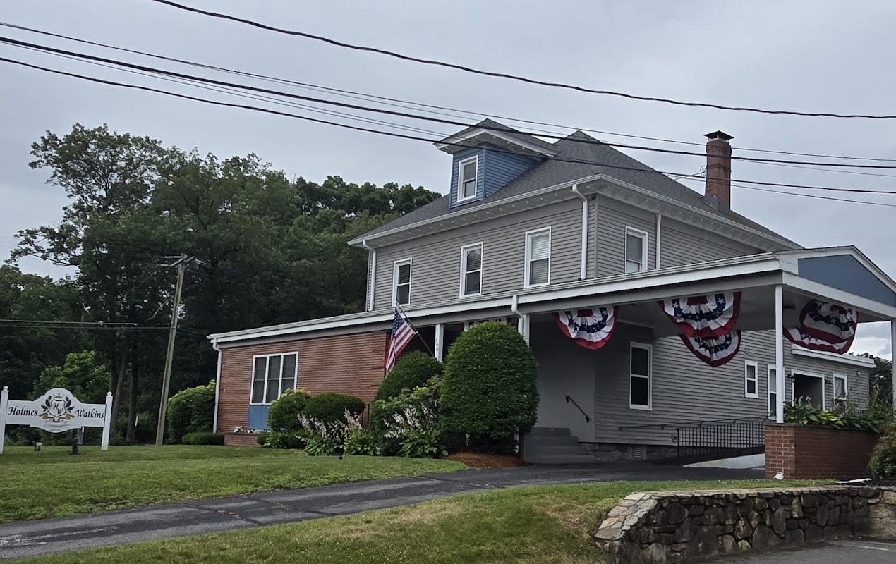Holmes-Watkins Funeral Home building in Manchester, Connecticut