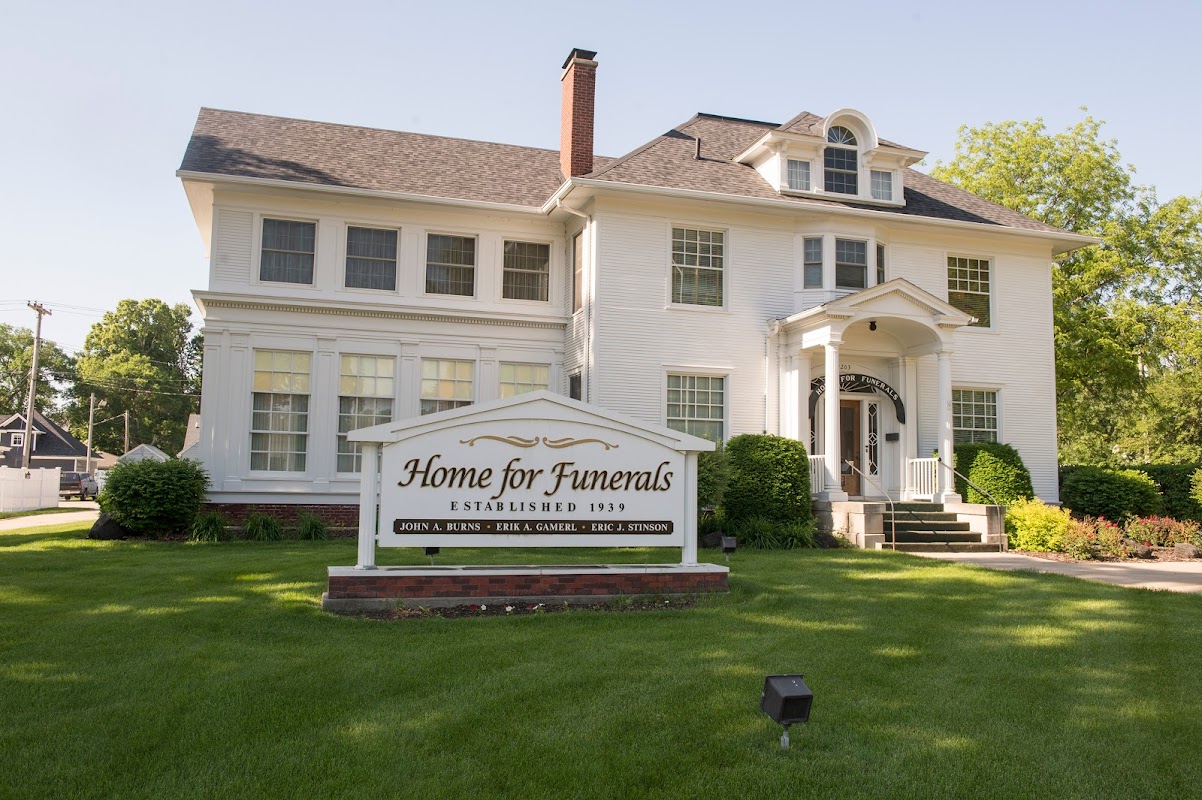 Home For Funerals building in Norfolk, Nebraska
