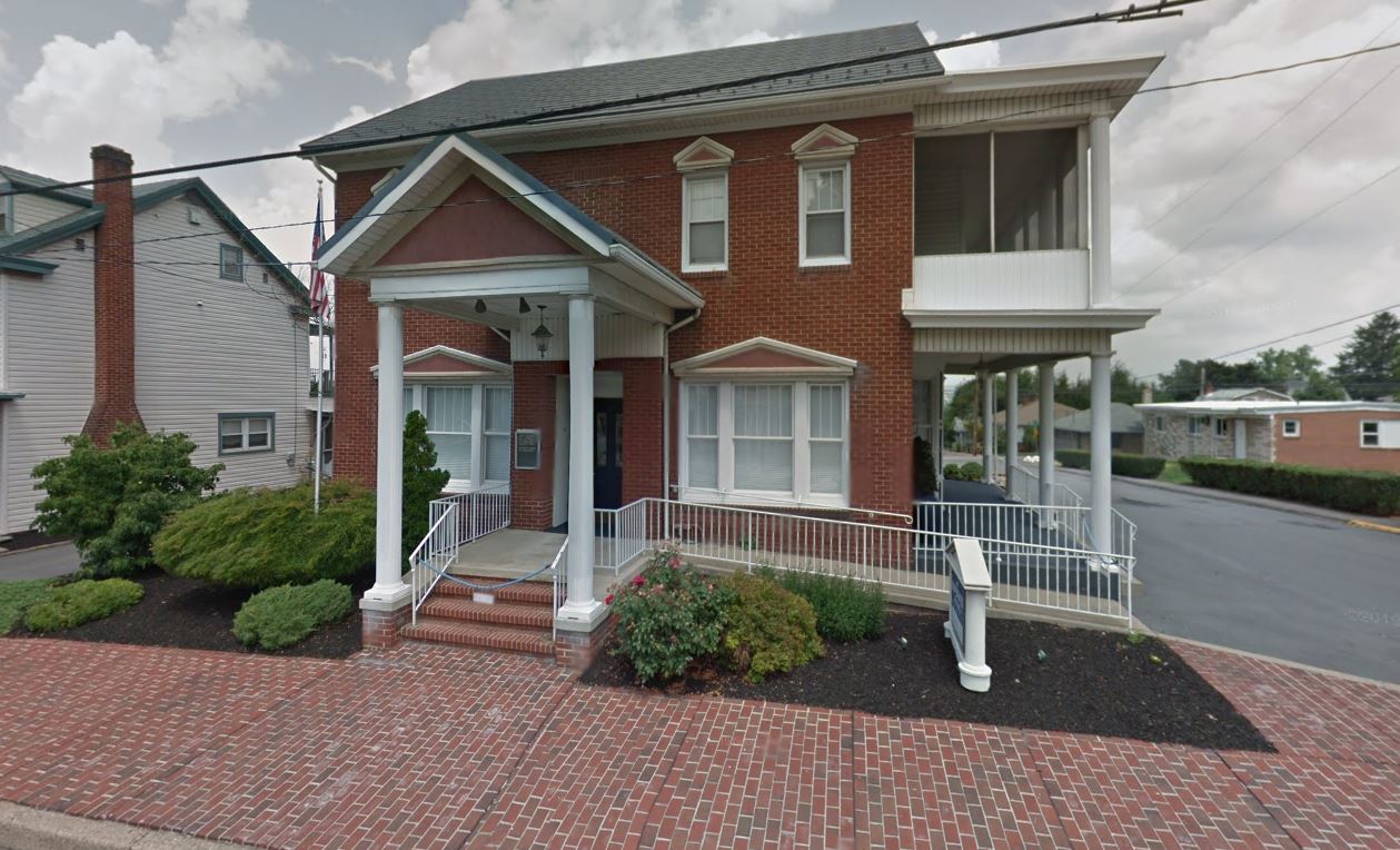 Hoover-Boyer Funeral Homes building in Elizabethville, Pennsylvania