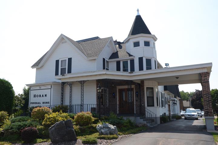 Horan Funeral Home & Cremation Services building in Chippewa Falls, Wisconsin