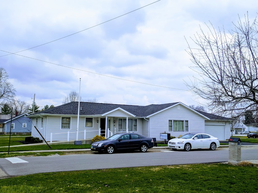 Hoskinson Funeral & Cremation Service building in Hebron, Ohio