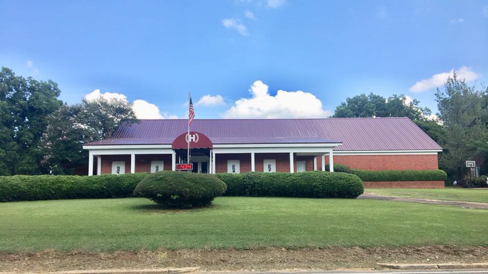 Houston Funeral Home building in Houston, Mississippi