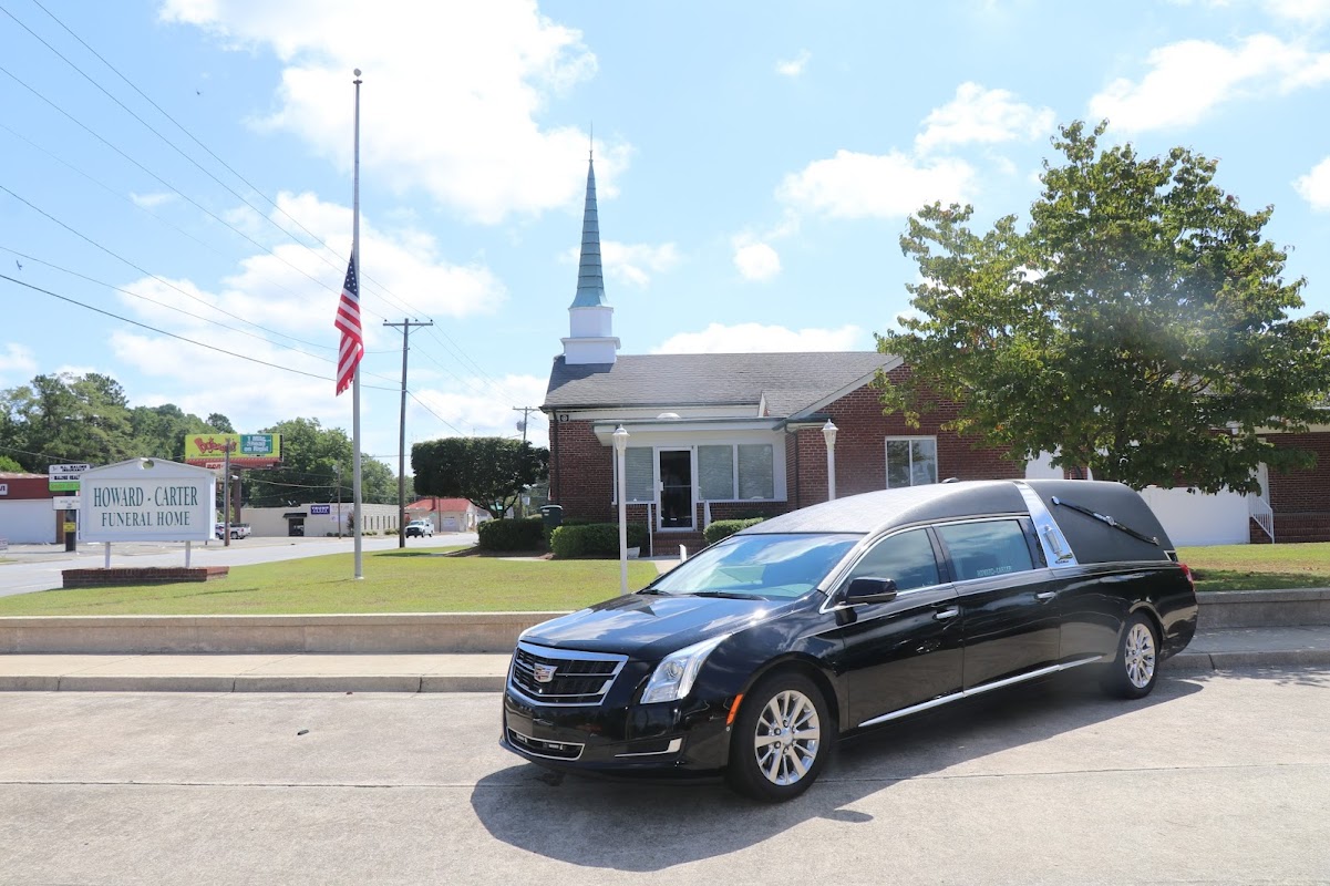 Howard-Carter Funeral Home building in Kinston, North Carolina