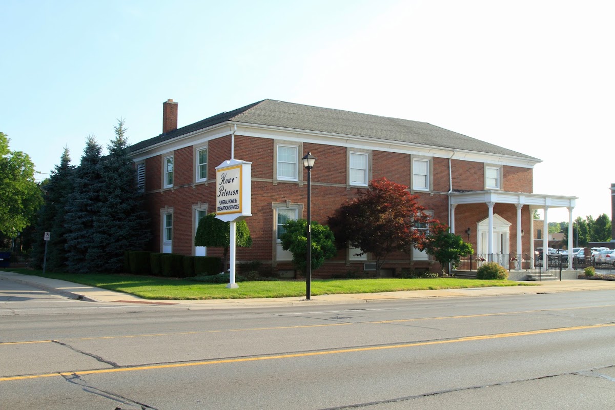 Howe-Peterson Funeral Home building in Dearborn, Michigan