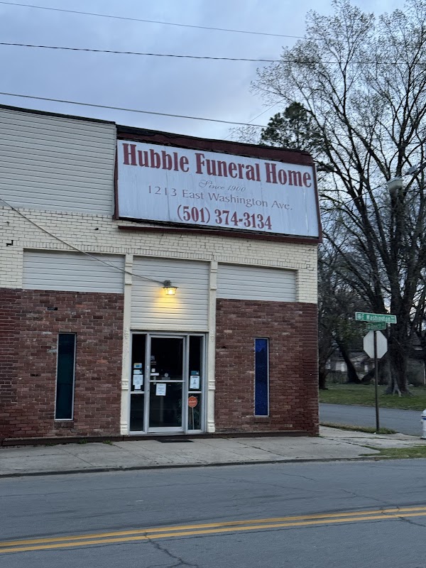 Hubble Funeral Home building in North Little Rock, Arkansas