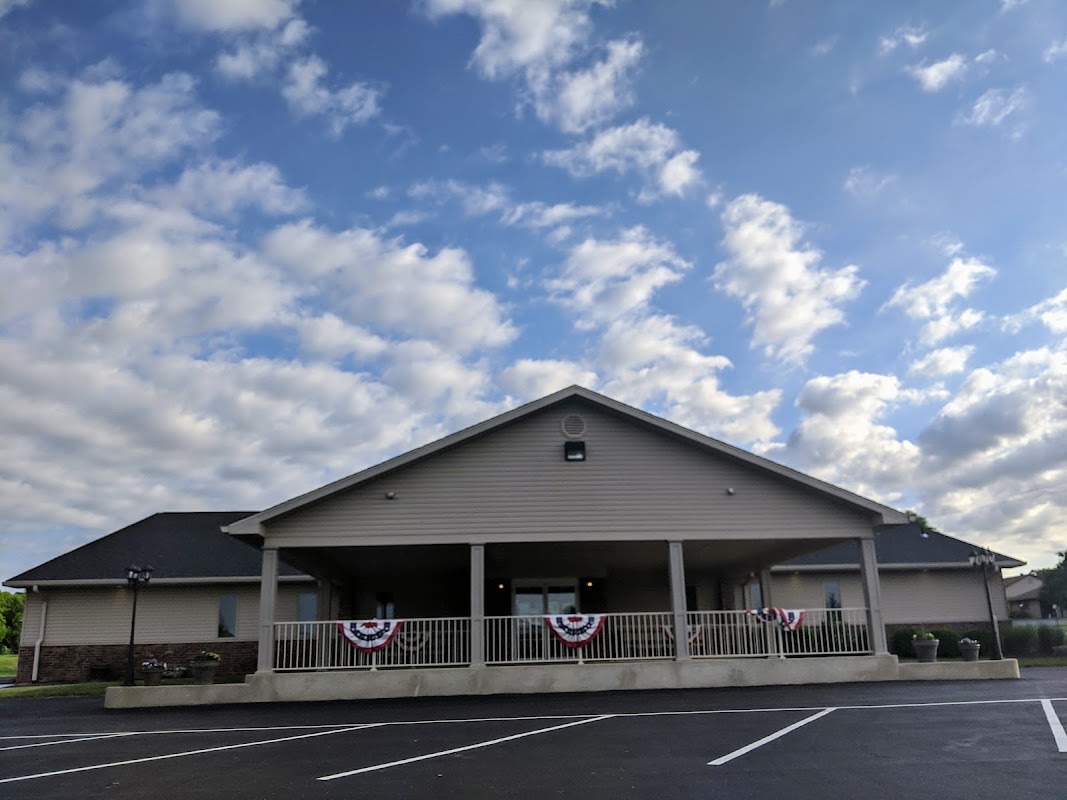 Hufford Family Funeral Home building in Findlay, Ohio