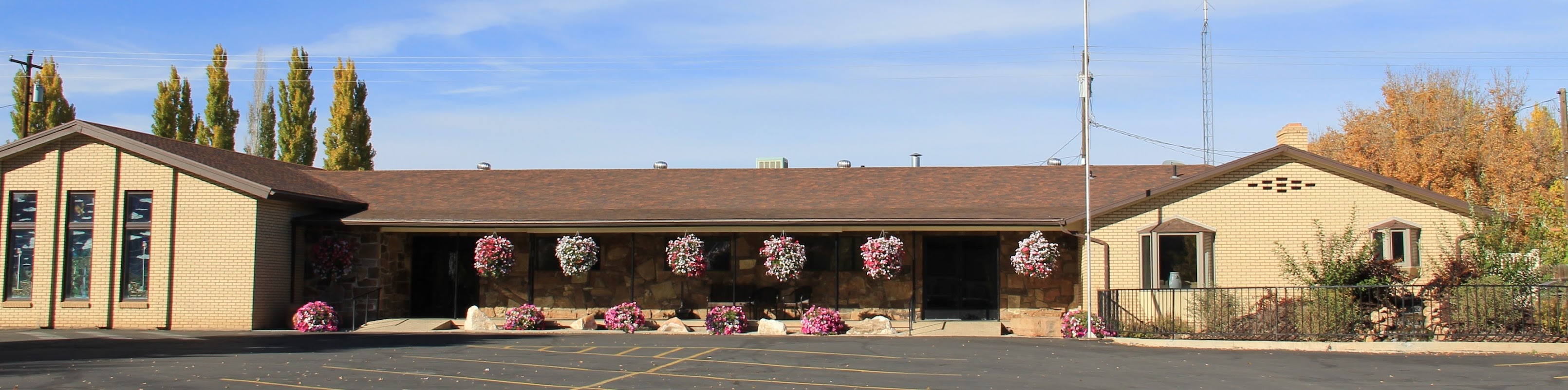 Hullinger Mortuary building in Roosevelt, Utah