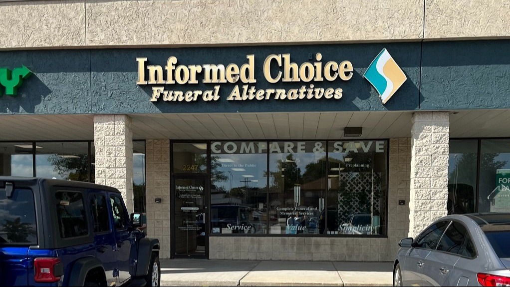 Informed Choice Funeral & Cremation Alternatives building in Milwaukee, Wisconsin