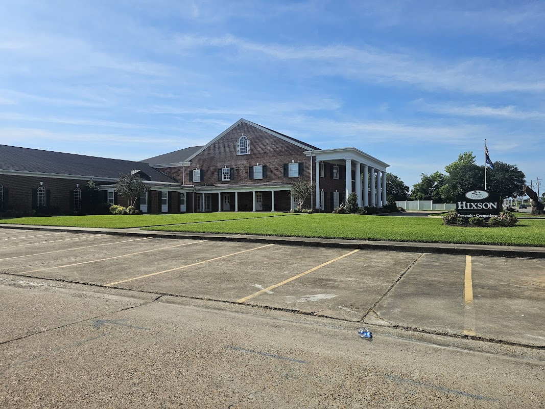 J. E. Hixson & Sons Funeral Home building in Lake Charles, Louisiana