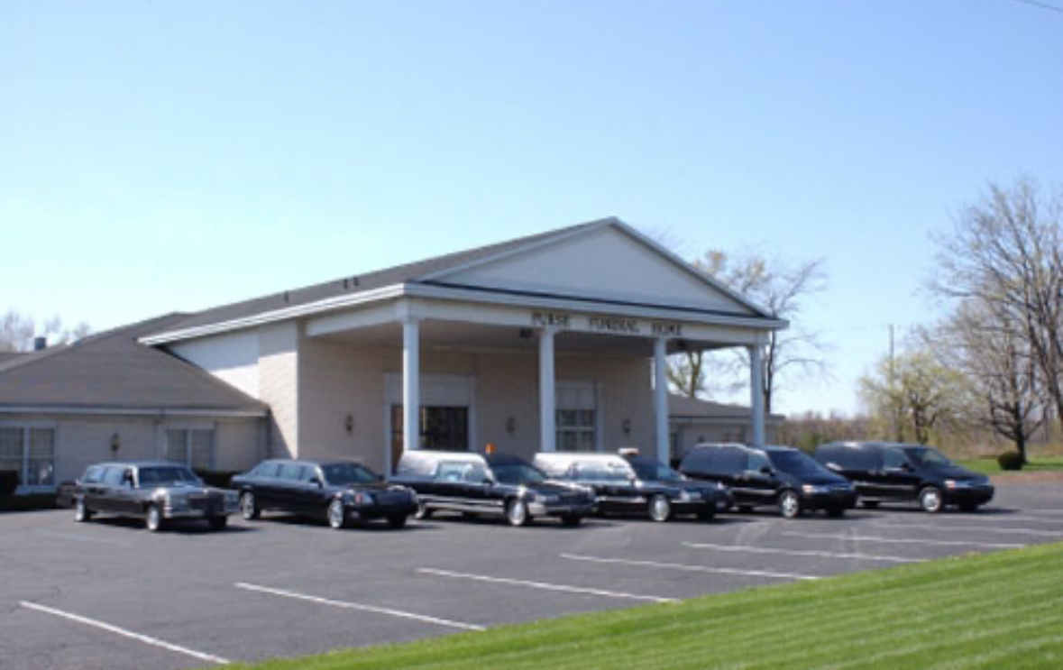 J. Gilbert Purse Funeral Home building in Adrian, Michigan