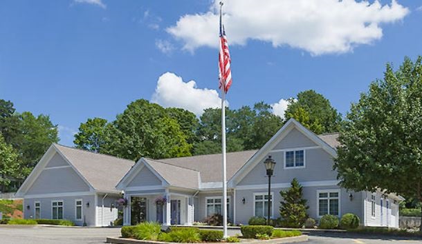 J. Henri Morin & Son Funeral Home building in Spencer, Massachusetts