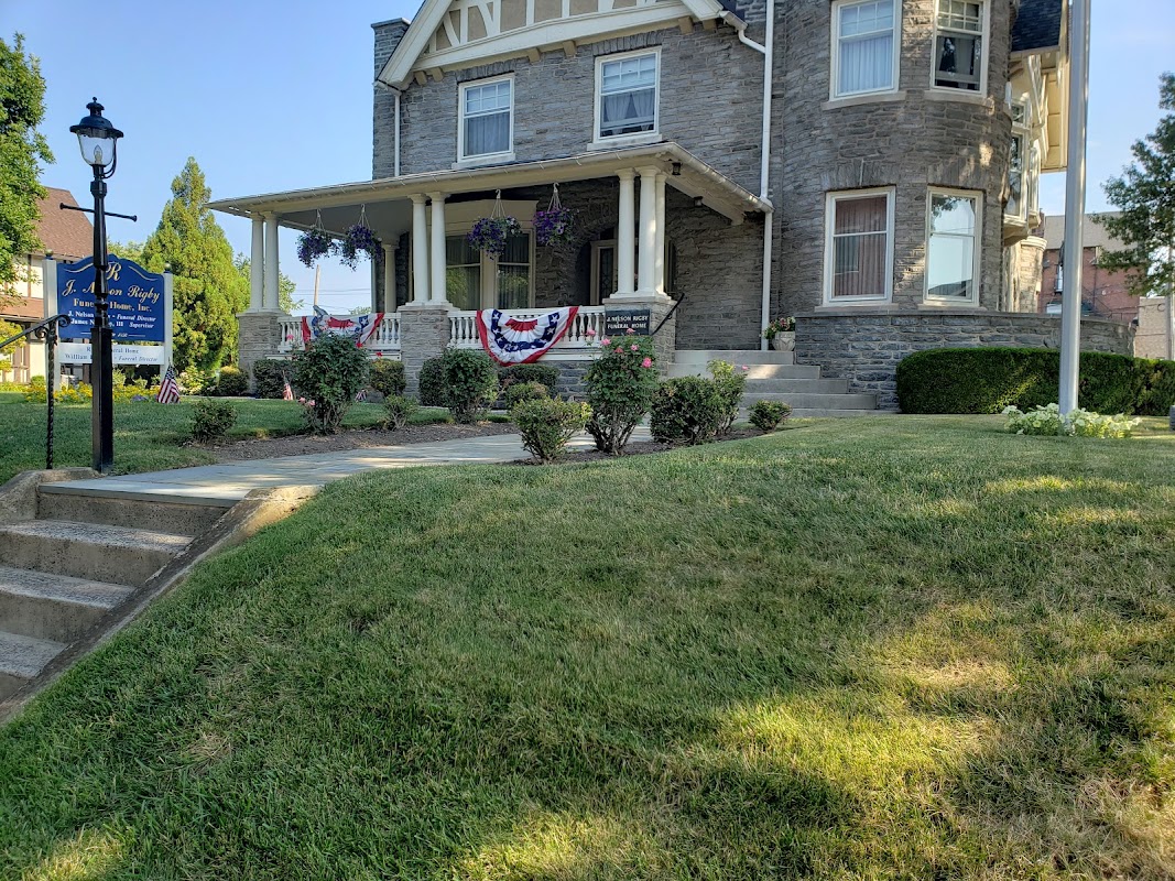 J. Nelson Rigby Funeral Home building in Media, Pennsylvania