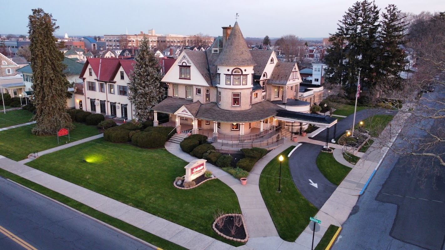J. S. Burkholder Funeral Home building in Allentown, Pennsylvania