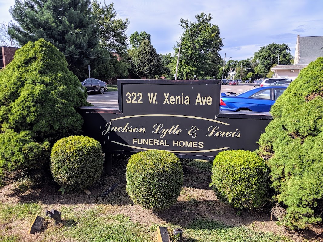 Jackson Lytle & Lewis Funeral Home building in Yellow Springs, Ohio