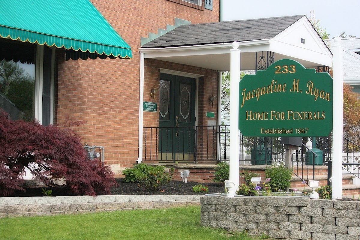Jacqueline M. Ryan Home for Funerals building in Keansburg, New Jersey