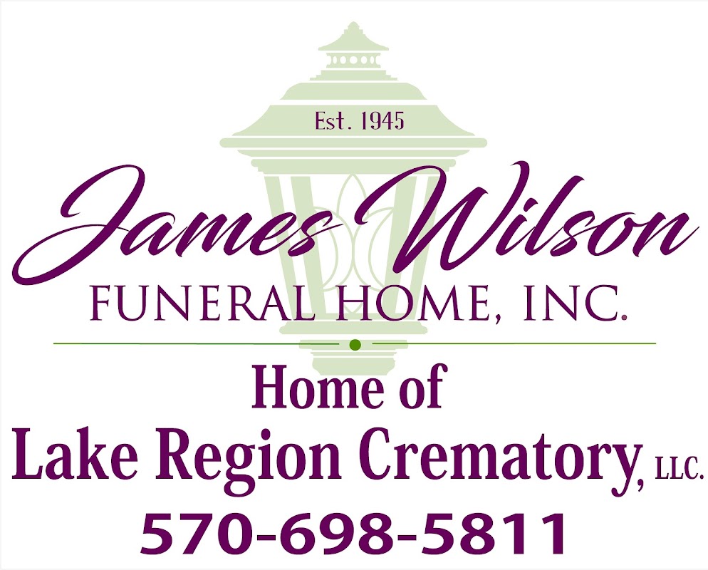 James H. Wilson Funeral Home building in Lake Ariel, Pennsylvania