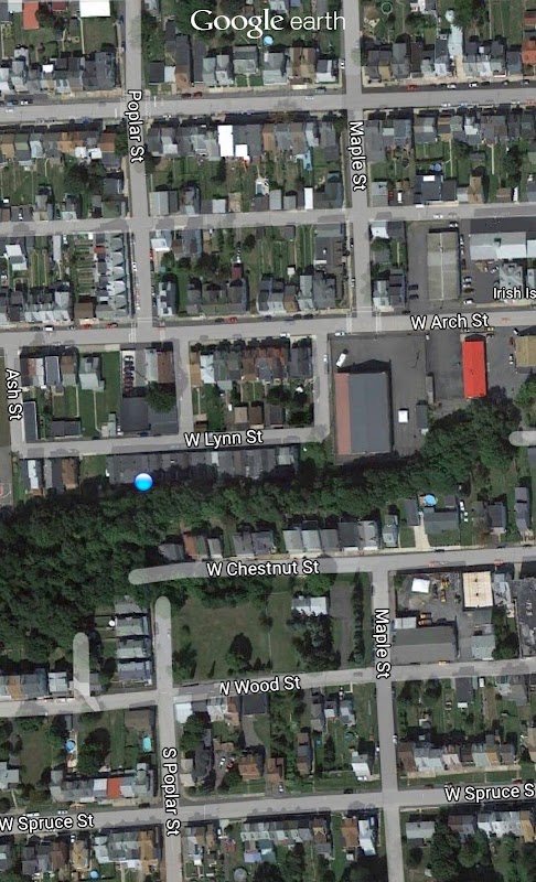 James Kelley Funeral Home building in Shamokin, Pennsylvania