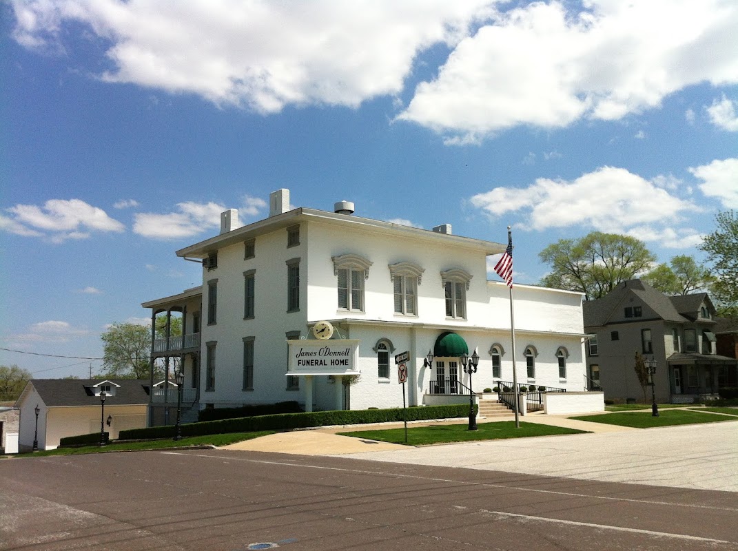 James O'Donnell Funeral Home building in Hannibal, Missouri