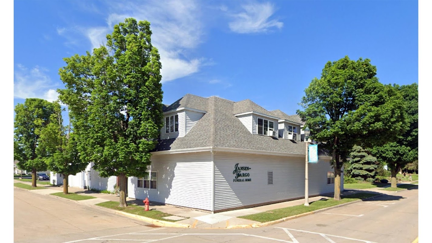 Jansen Fargo Funeral Home building in Kimberly, Wisconsin