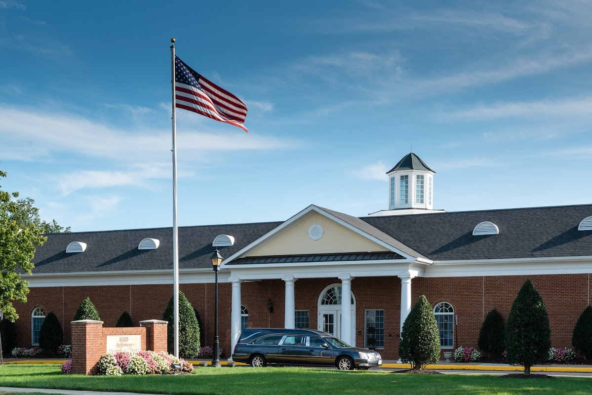 Jefferson Funeral Chapel building in Alexandria, Virginia