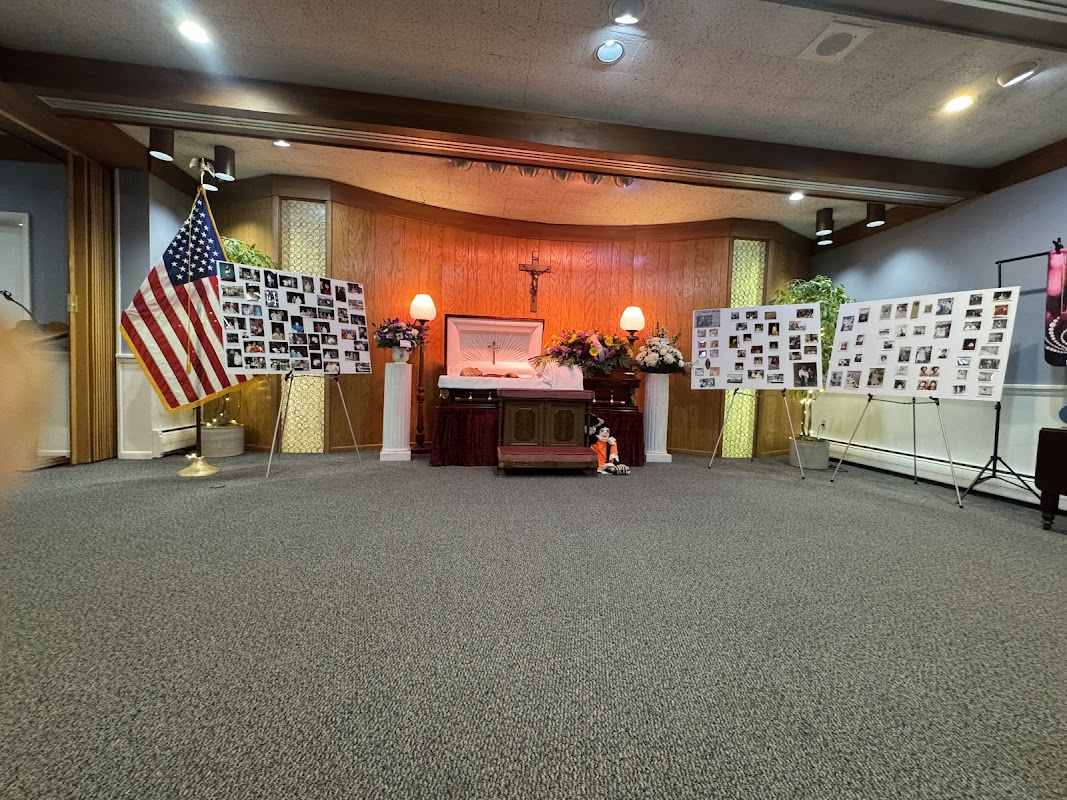 Jeffries & Keates Funeral Home building in Northfield, New Jersey