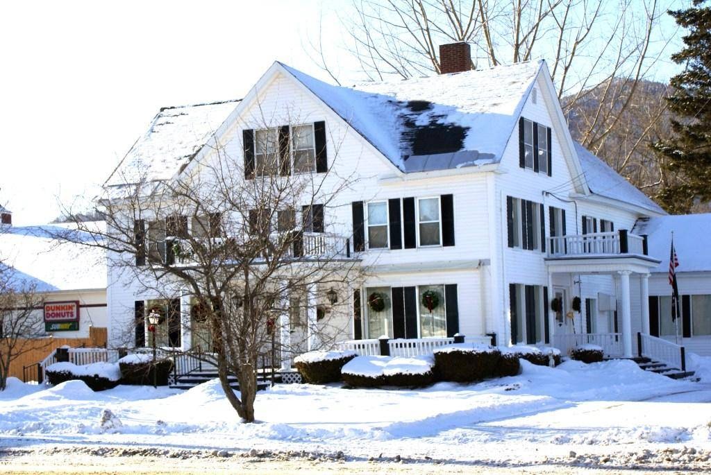 Jenkins & Newman Funeral Home building in Colebrook, New Hampshire