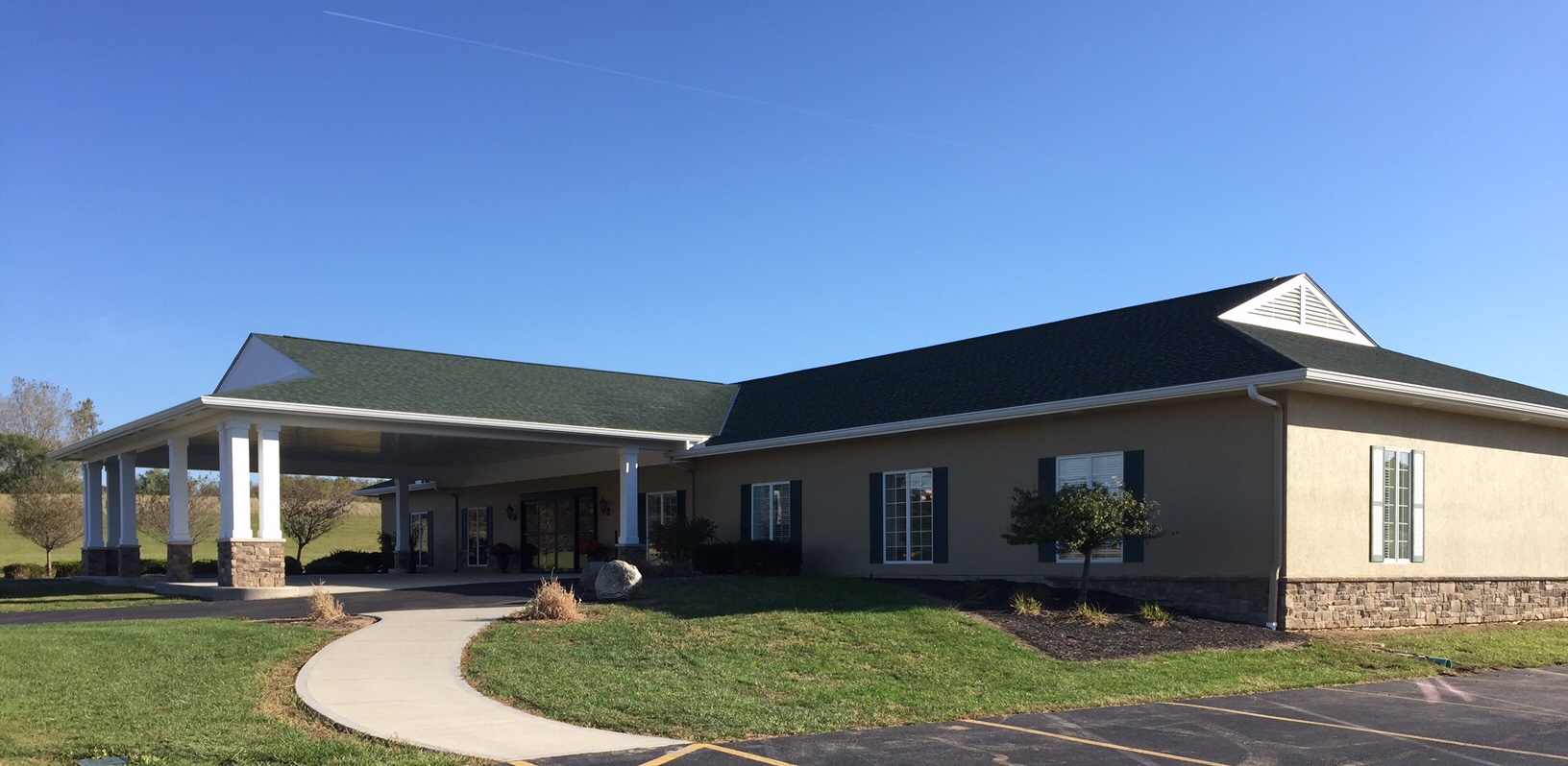 Jennings Farley Funeral Home building in West Liberty, Ohio