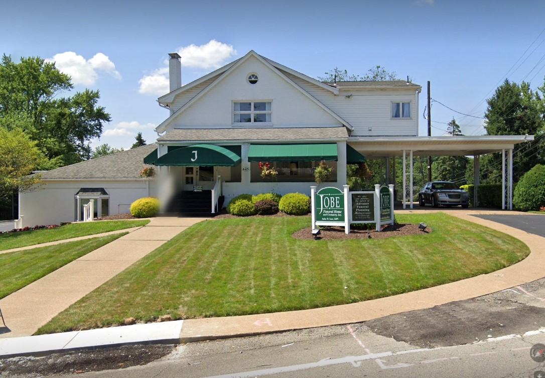 Jobe Funeral Home & Crematory building in Monroeville, Pennsylvania
