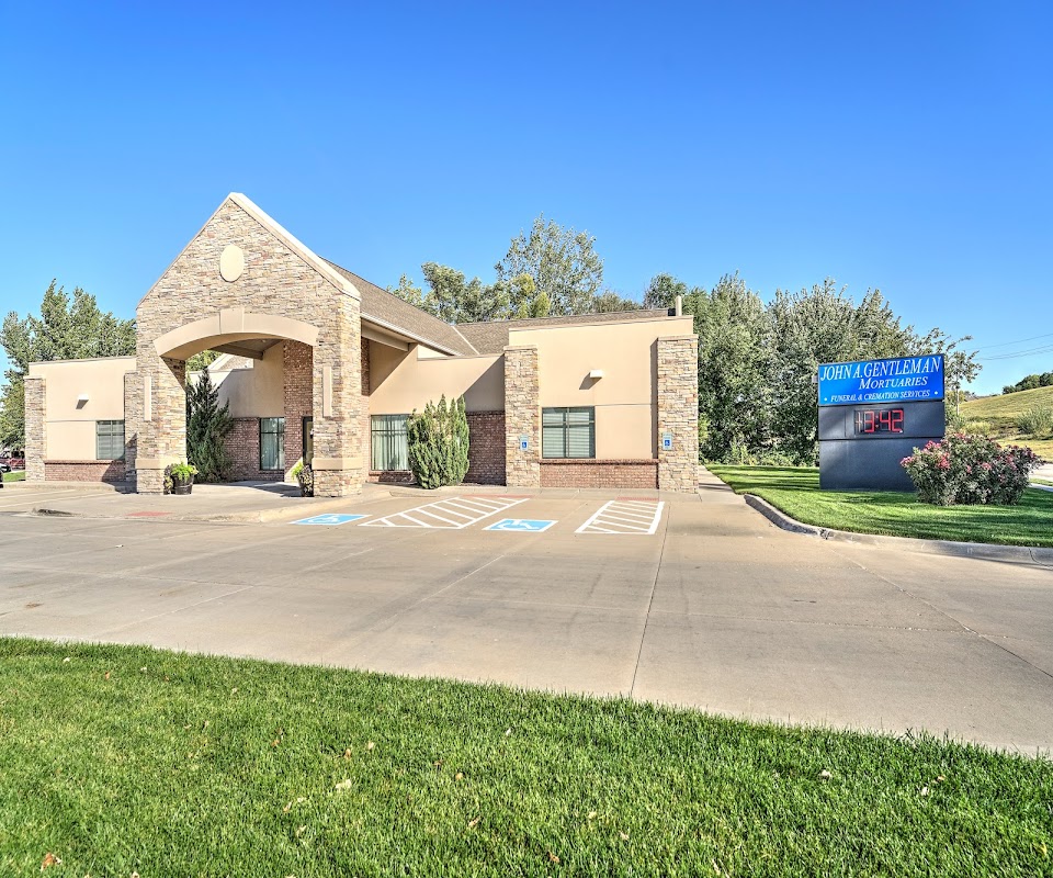 John A Gentleman Mortuaries building in Bellevue, Nebraska