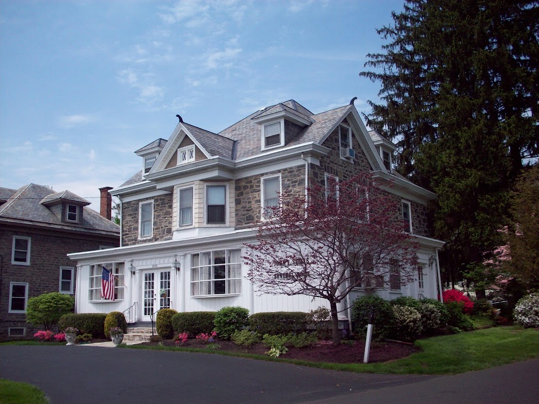 John E. Stiles Funeral Home building in Huntingdon Valley, Pennsylvania