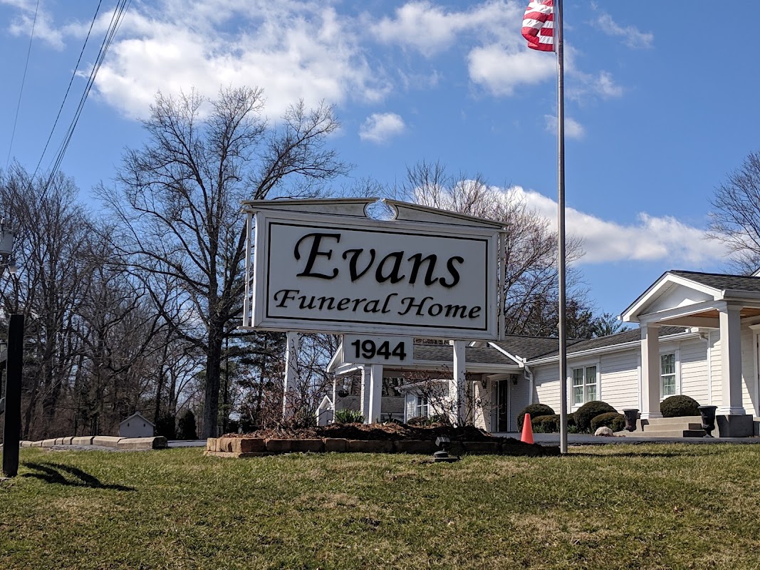 John H. Evans Funeral Home building in Goshen, Ohio