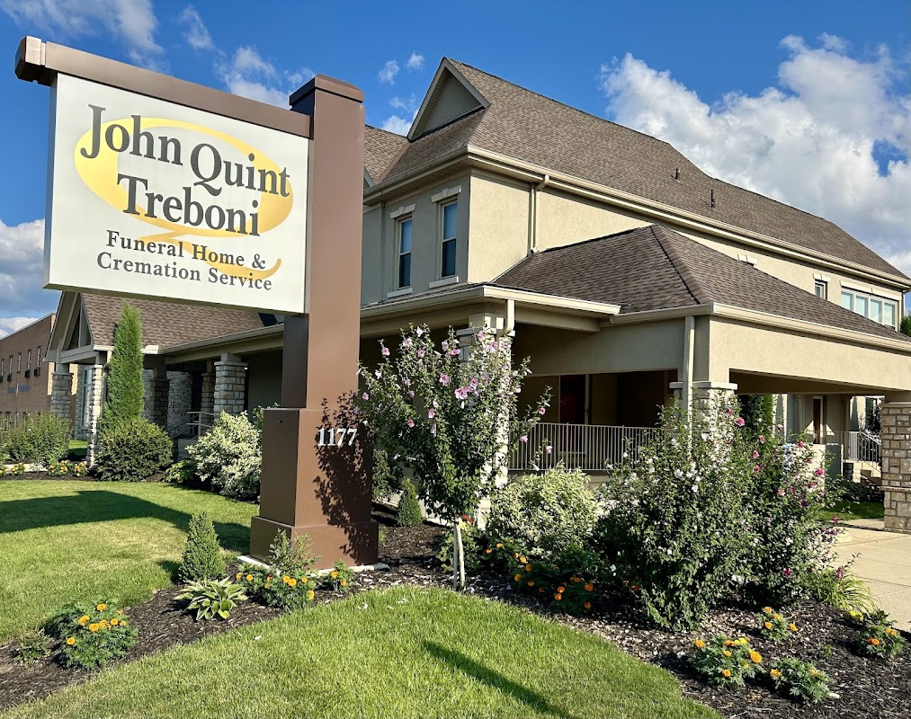 John Quint Treboni Funeral Home building in Columbus, Ohio
