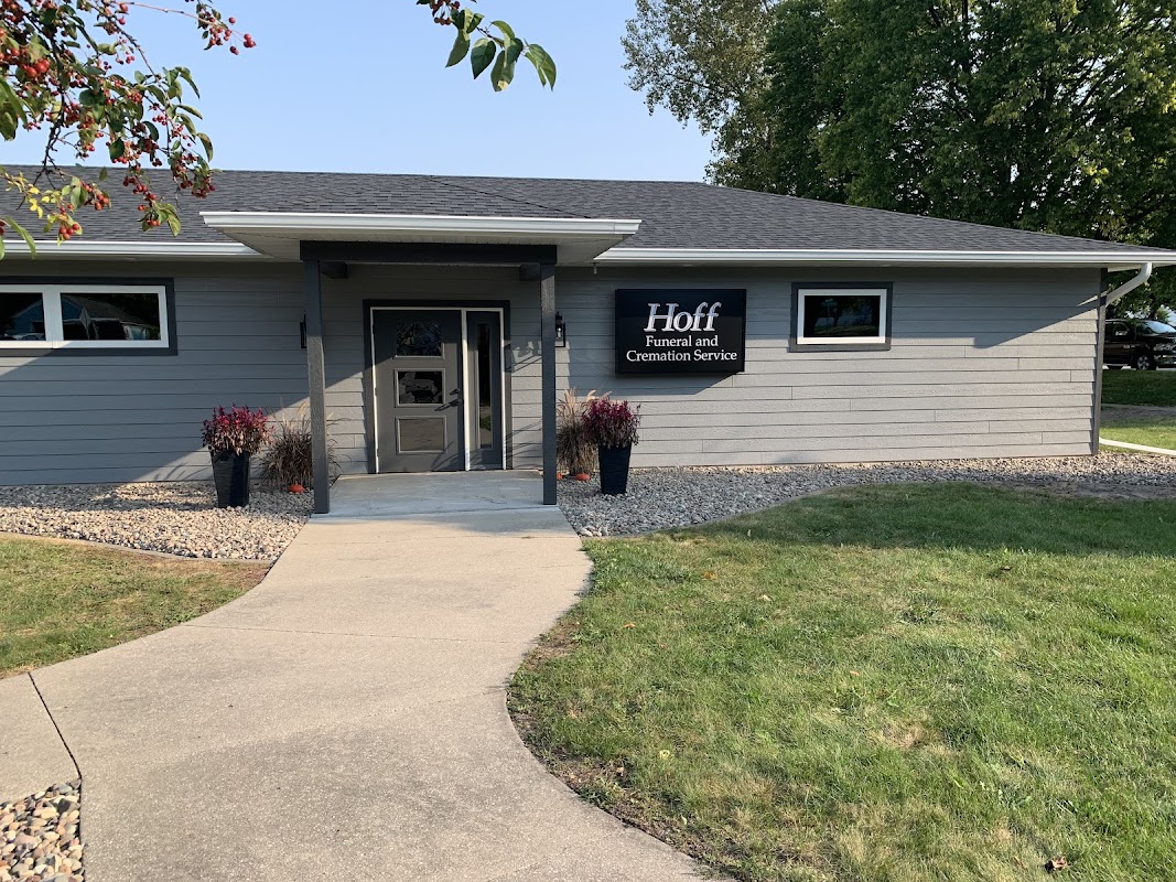 Johnson Riley Funeral Home building in Lanesboro, Minnesota