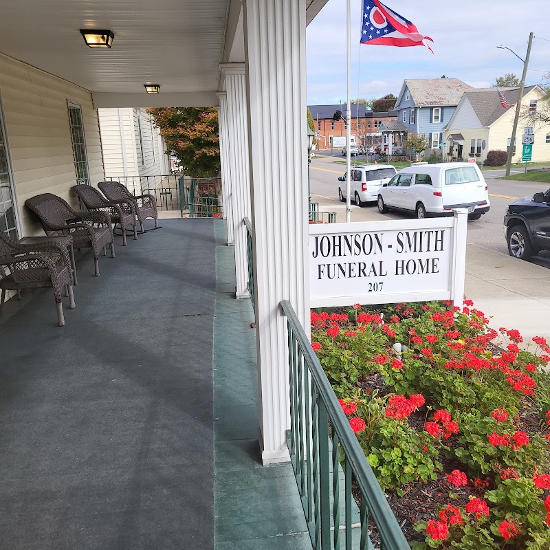 Johnson-Smith Funeral Home building in Baltimore, Ohio