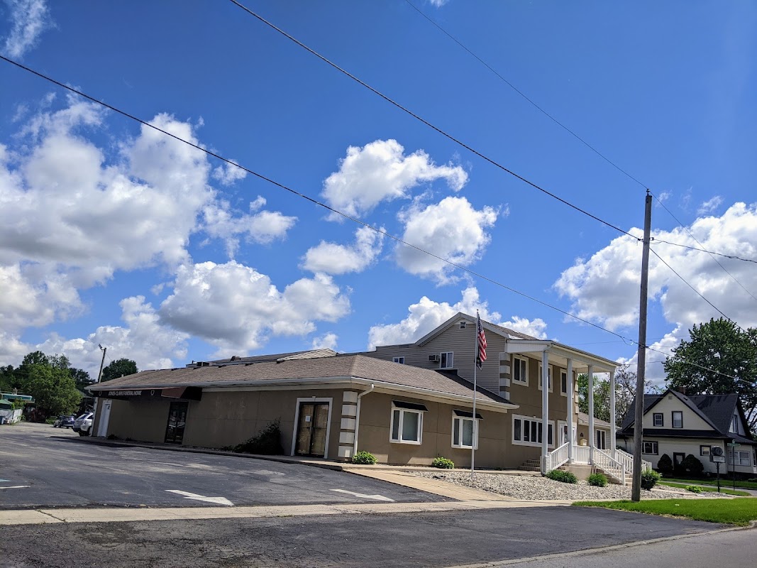 Jones-Clark Funeral Home building in Lima, Ohio