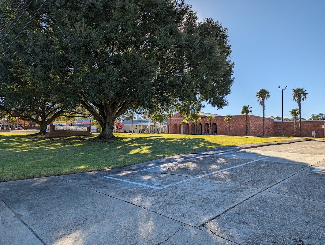 Jones Family Funeral Services building in McComb, Mississippi