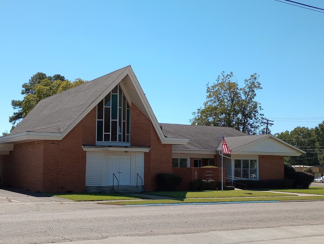 Jones Funeral Home building in Crossett, Arkansas