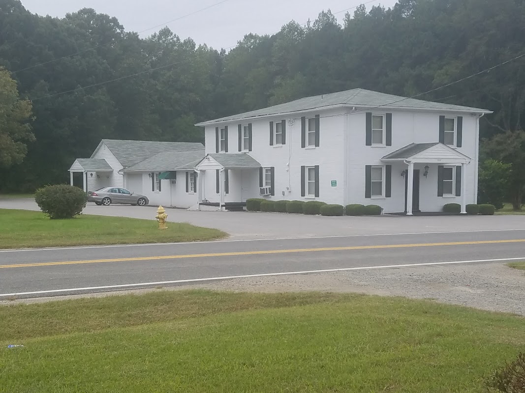 Joseph M. Johnson & Son Funeral Home building in McKenney, Virginia
