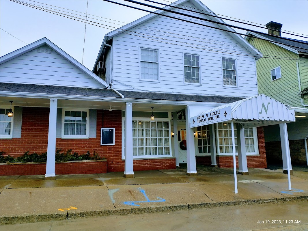 Joseph W. Nickels Funeral Home building in Herminie, Pennsylvania