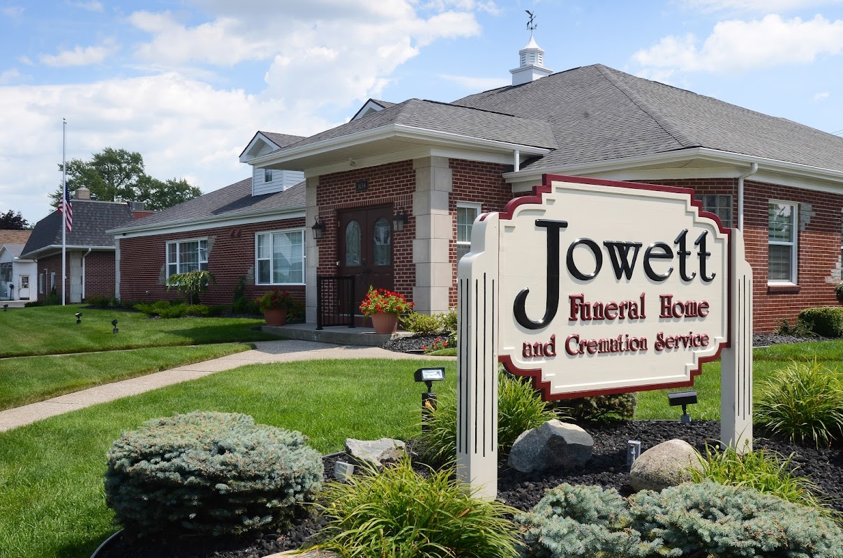 Jowett Funeral Home and Cremation Service building in Port Huron, Michigan