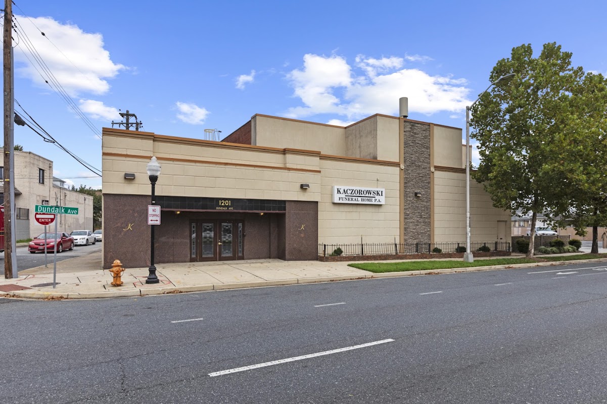 Kaczorowski Funeral Home building in Baltimore, Maryland