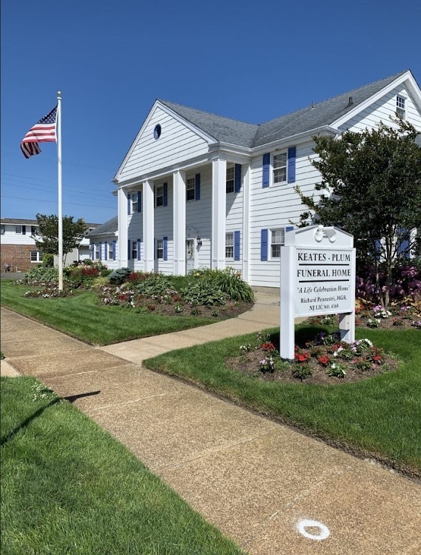 Keates-Plum Funeral Home building in Brigantine, New Jersey