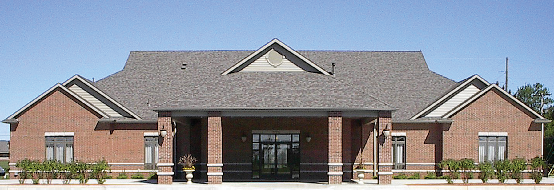 Keck-Coleman Funeral Home building in Saint Johns, Michigan