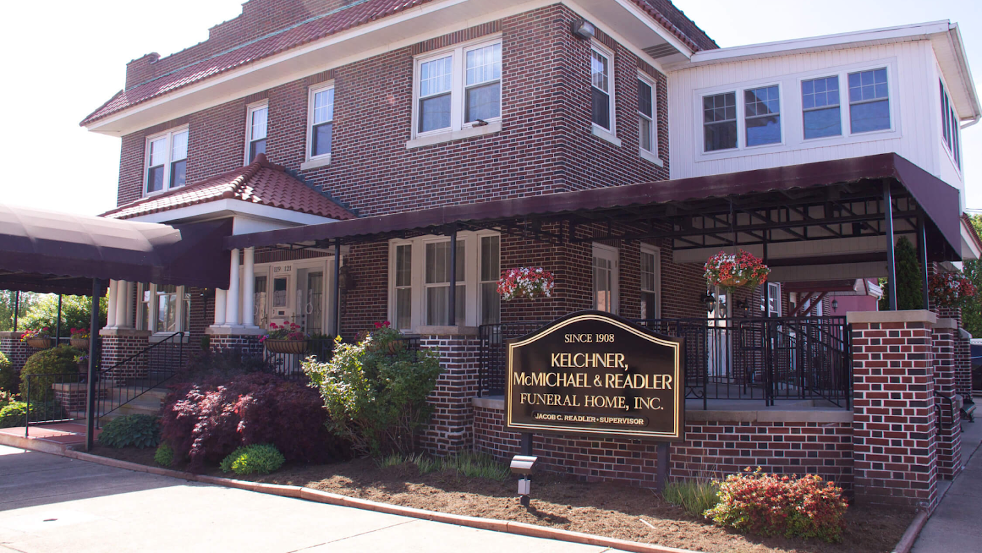 Kelchner-McMichael-Baker Funeral Home building in Berwick, Pennsylvania