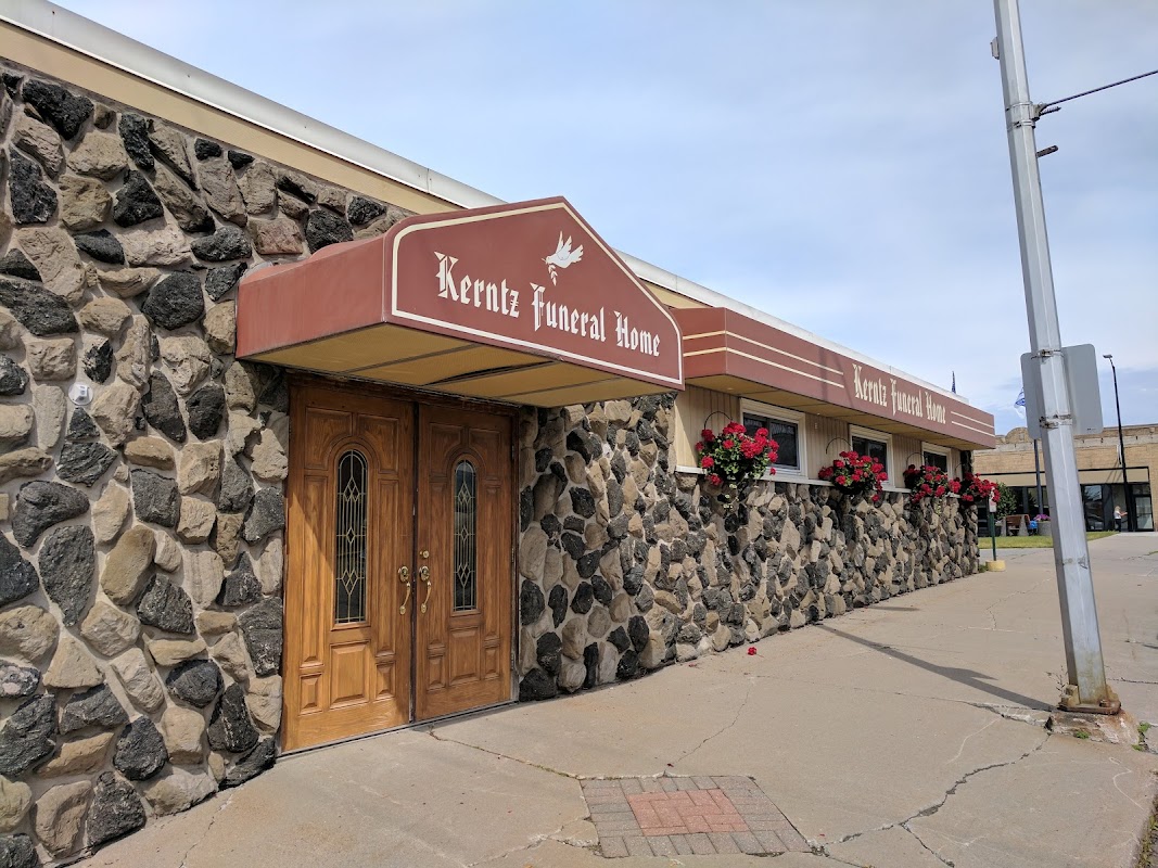 Kerntz Bros, A Bauman Family Funeral Home building in Ely, Minnesota