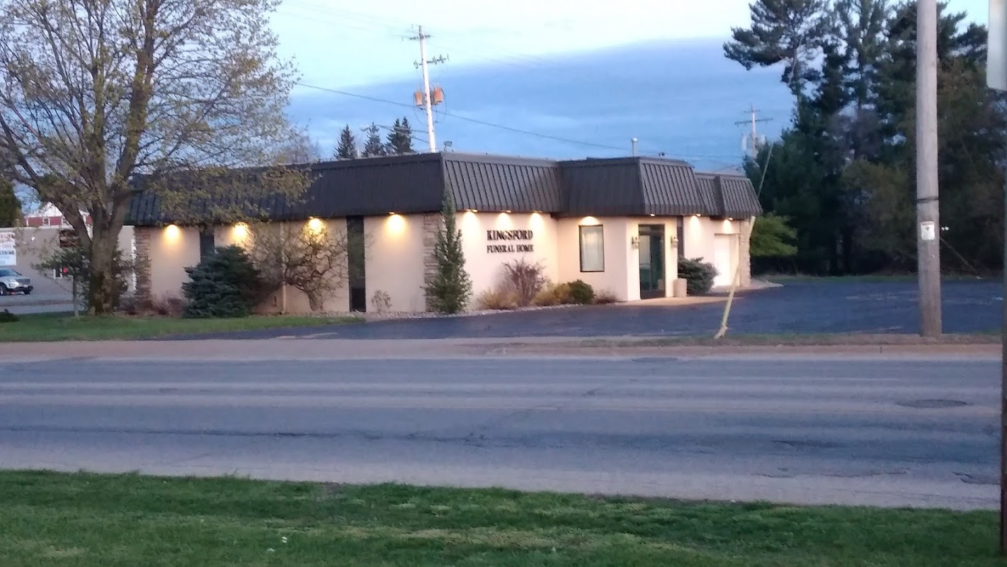 Kingsford Funeral Home building in Kingsford, Michigan